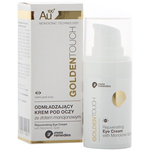 Invex Remedies, Golden Touch, омолаживающий крем для глаз, 15 мл
Invex Remedies, Golden Touch, омолаживающий крем для глаз, 15 мл