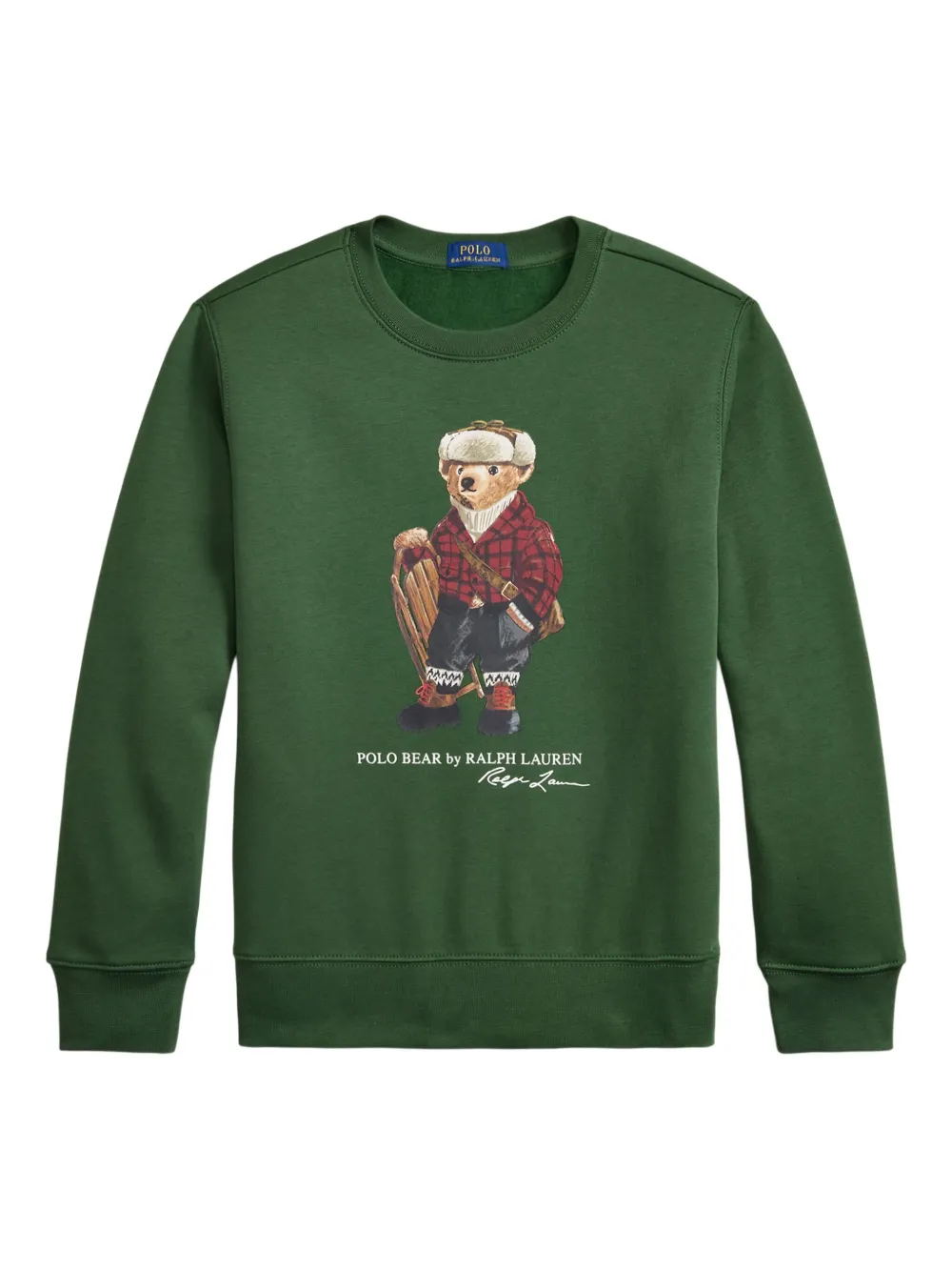 Флисовый свитшот с графическим принтом и длинными рукавами Polo Ralph Lauren Kids, зеленый
Флисовый свитшот с графическим принтом и длинными рукавами Polo Ralph Lauren Kids, зеленый