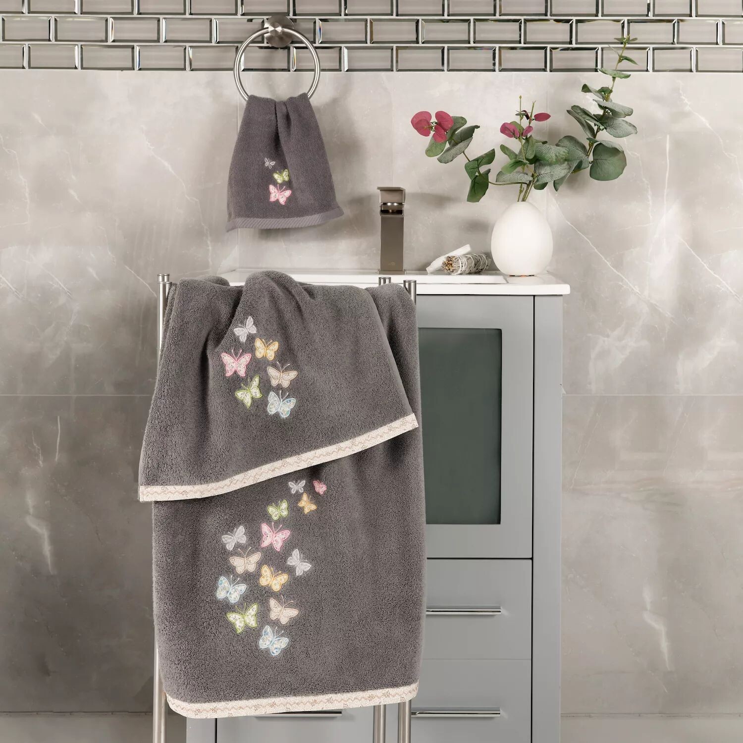 Linum Текстиль для дома Турецкий хлопок Mariposa Набор из 3 украшенных полотенец
Linum Текстиль для дома Турецкий хлопок Mariposa Набор из 3 украшенных полотенец
