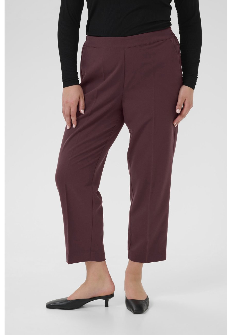 Брюки Kaffe Curve SAKIRA CROPPED, Fudge/Bordeaux
Брюки Kaffe Curve SAKIRA CROPPED, Fudge/Bordeaux