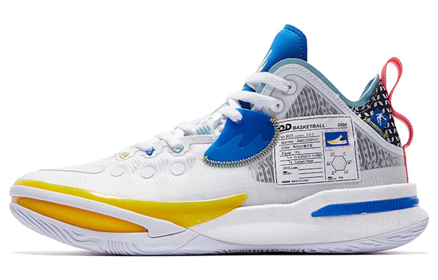 QIAODAN Wind Blade 3PRO Антискользящие и износостойкие легкие баскетбольные кроссовки с высоким верхом и эффектом отскока мужские бело-синие
QIAODAN Wind Blade 3PRO Антискользящие и износостойкие легкие баскетбольные кроссовки с высоким верхом и эффектом отскока мужские бело-синие