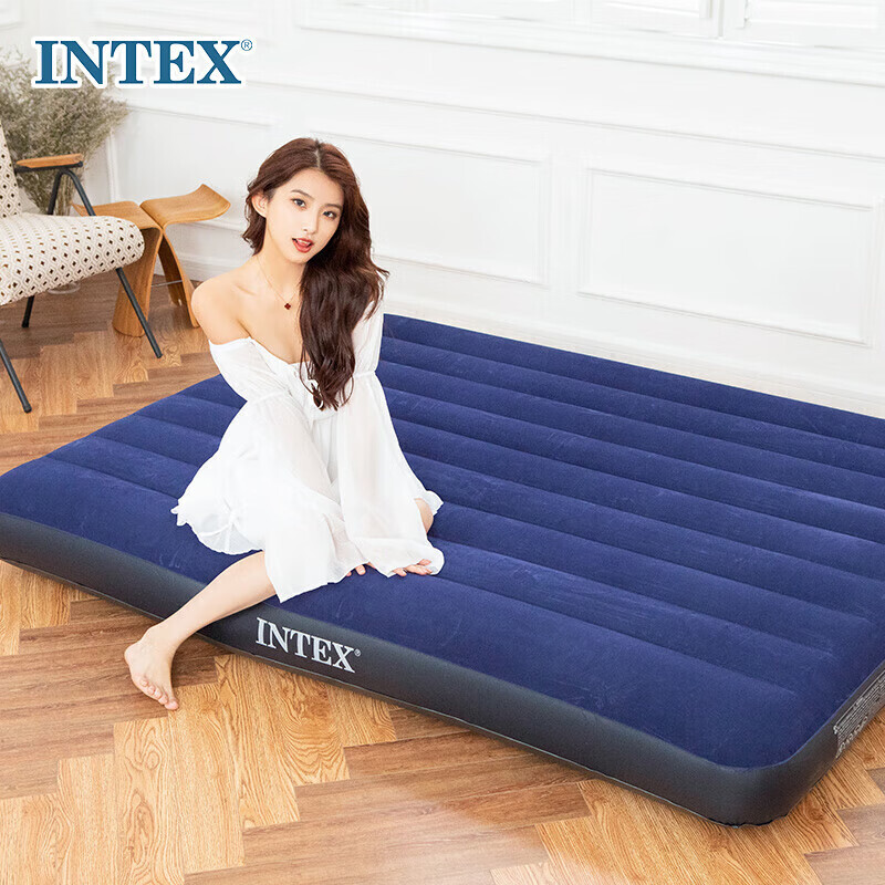 Intex64758 двойная надувная кровать, надувной матрас, домашний спальный коврик, переносная кровать для обеда, утолщенная уличная палатка, коврик N
Intex64758 двойная надувная кровать, надувной матрас, домашний спальный коврик, переносная кровать для обеда, утолщенная уличная палатка, коврик N
