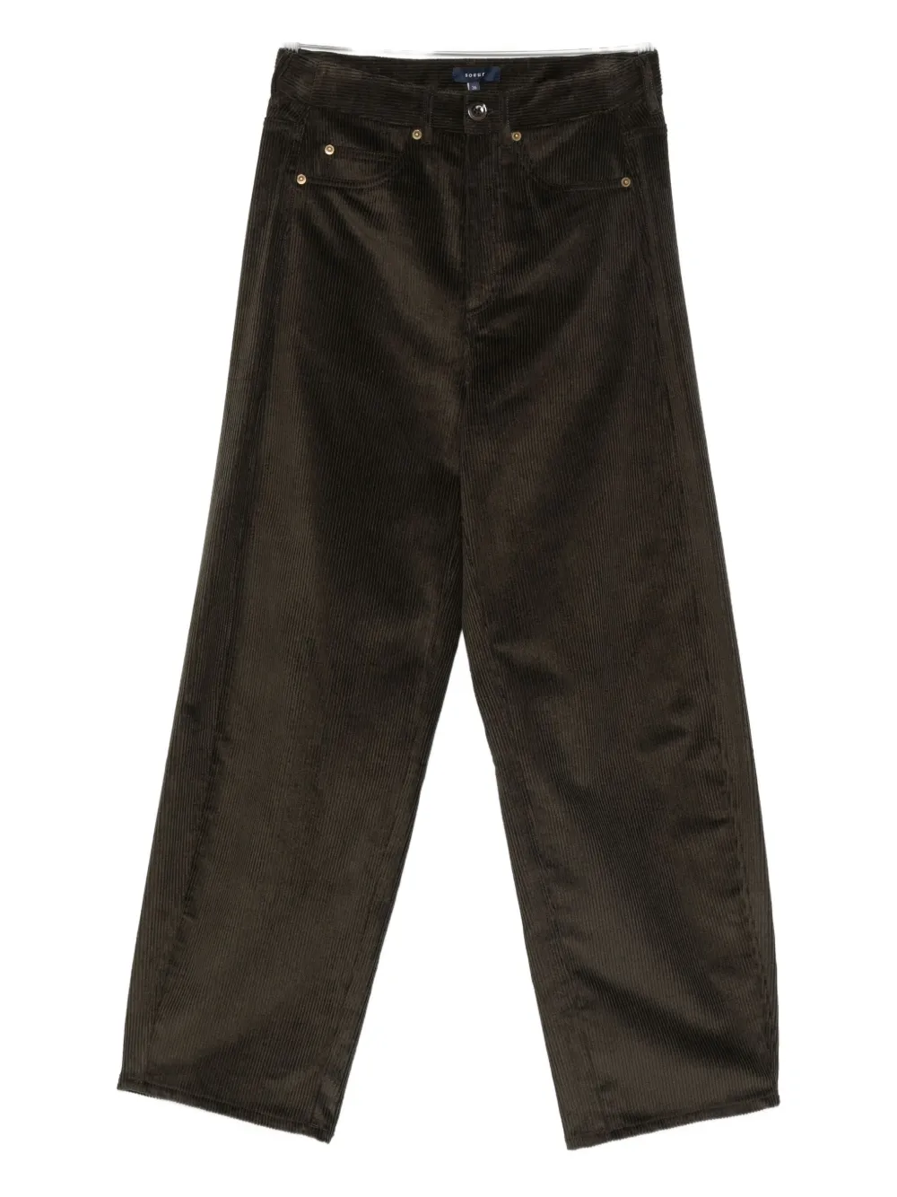 Вельветовые брюки прямого кроя Soeur, коричневый
Вельветовые брюки прямого кроя Soeur, коричневый