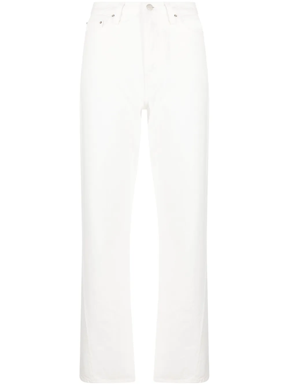 Широкие джинсы из органического хлопка TOTEME, белый
Широкие джинсы из органического хлопка TOTEME, белый