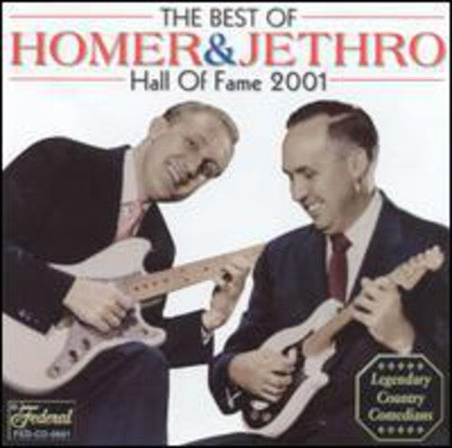 CD диск Homer & Jethro: The Best Of: Hall Of Fame 2001
CD диск Homer & Jethro: The Best Of: Hall Of Fame 2001