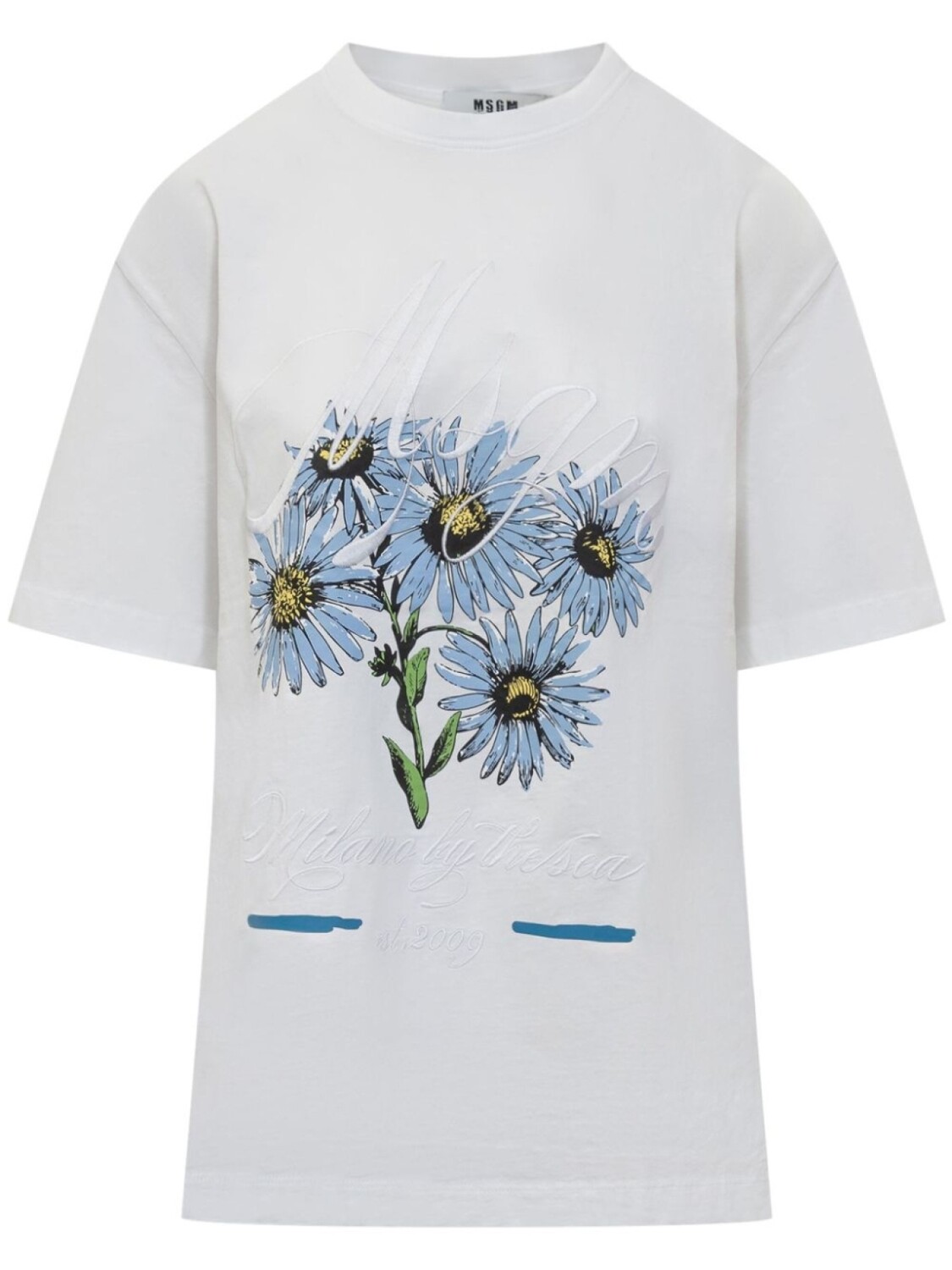 MSGM футболка с принтом, белый
MSGM футболка с принтом, белый