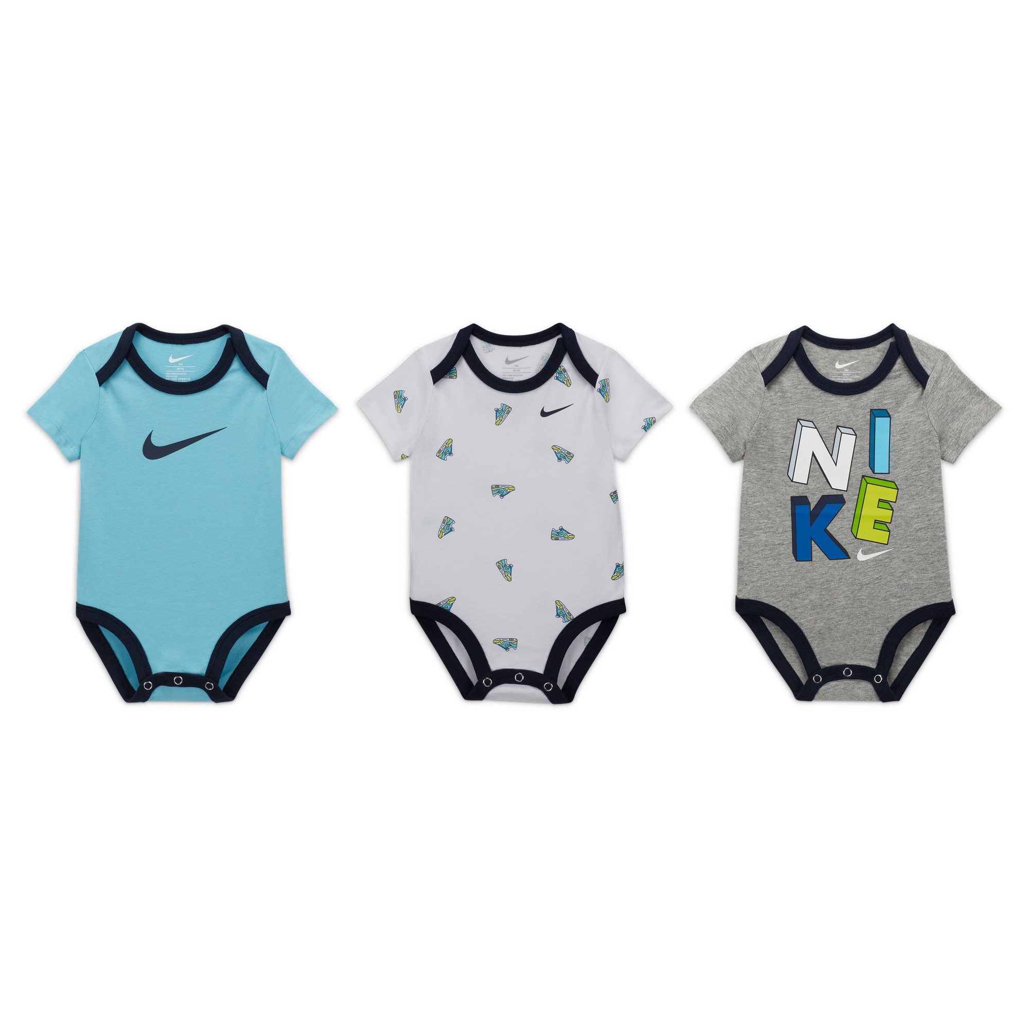 Nike Комбинезон 3 шт белый для малышей
Nike Комбинезон 3 шт белый для малышей