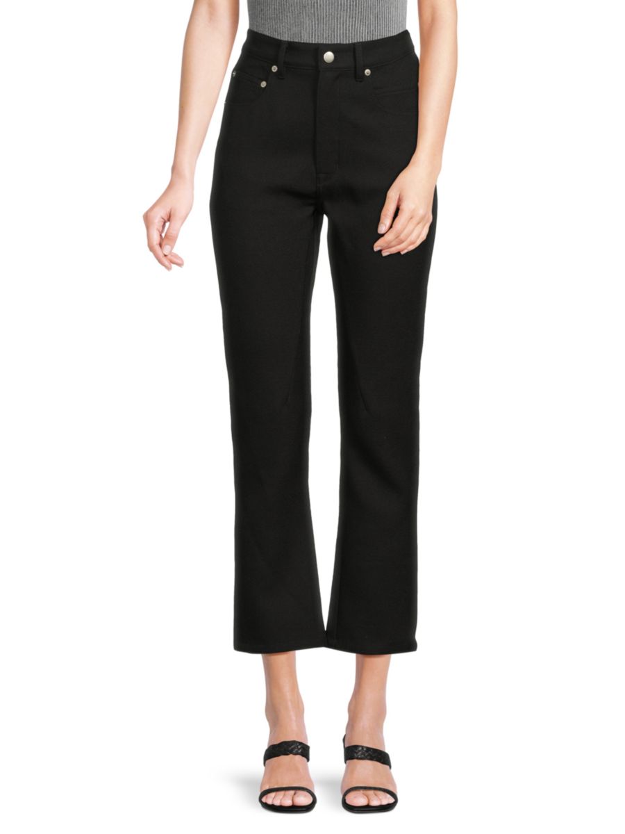 Укороченные шерстяные джинсы Detroit Rick Owens, черный
Укороченные шерстяные джинсы Detroit Rick Owens, черный