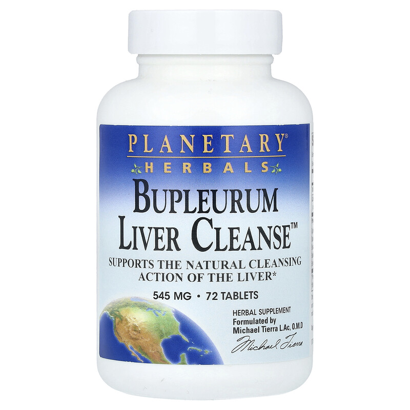 Planetary Herbals, Bupleurum Liver Cleanse , 72 таблетки 
Planetary Herbals, Bupleurum Liver Cleanse , 72 таблетки