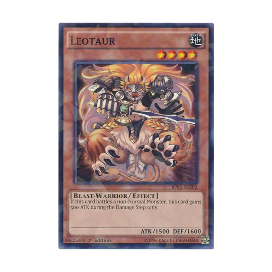 CCG Леотавр (Редкий из Shatterfoil), Yu-Gi-Oh - Battle Pack 3 - Monster League - Singles
CCG Леотавр (Редкий из Shatterfoil), Yu-Gi-Oh - Battle Pack 3 - Monster League - Singles