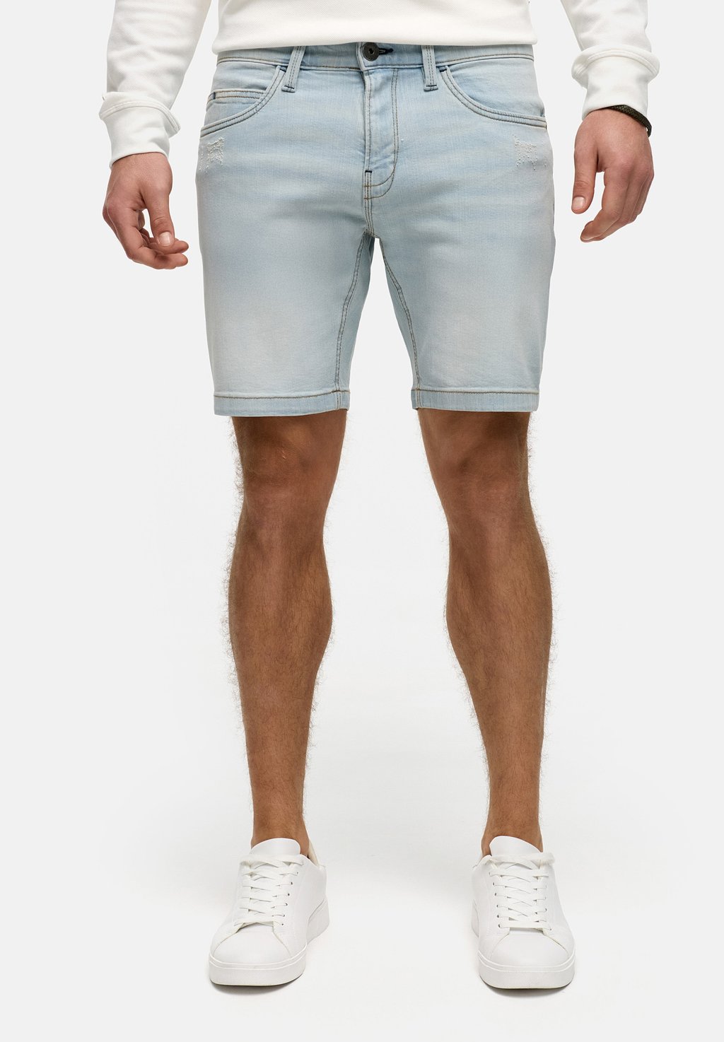 Джинсовые шорты MCFLY INDICODE JEANS, светло-голубой
Джинсовые шорты MCFLY INDICODE JEANS, светло-голубой