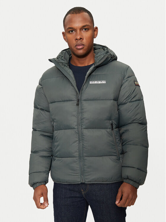 Пуховик стандартного кроя Napapijri, зеленый
Пуховик стандартного кроя Napapijri, зеленый