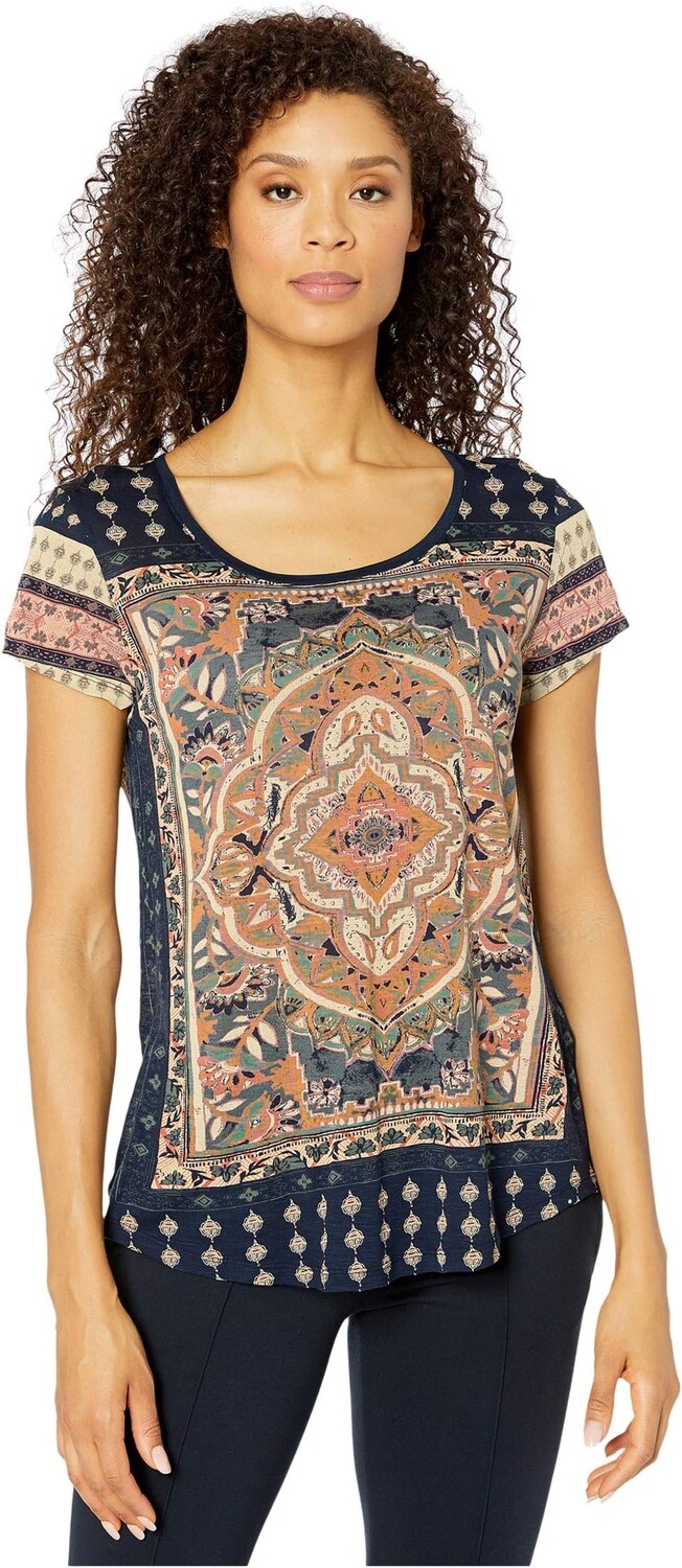Футболка с персидским ковром Lucky Brand, цвет Navy Multi
Футболка с персидским ковром Lucky Brand, цвет Navy Multi
