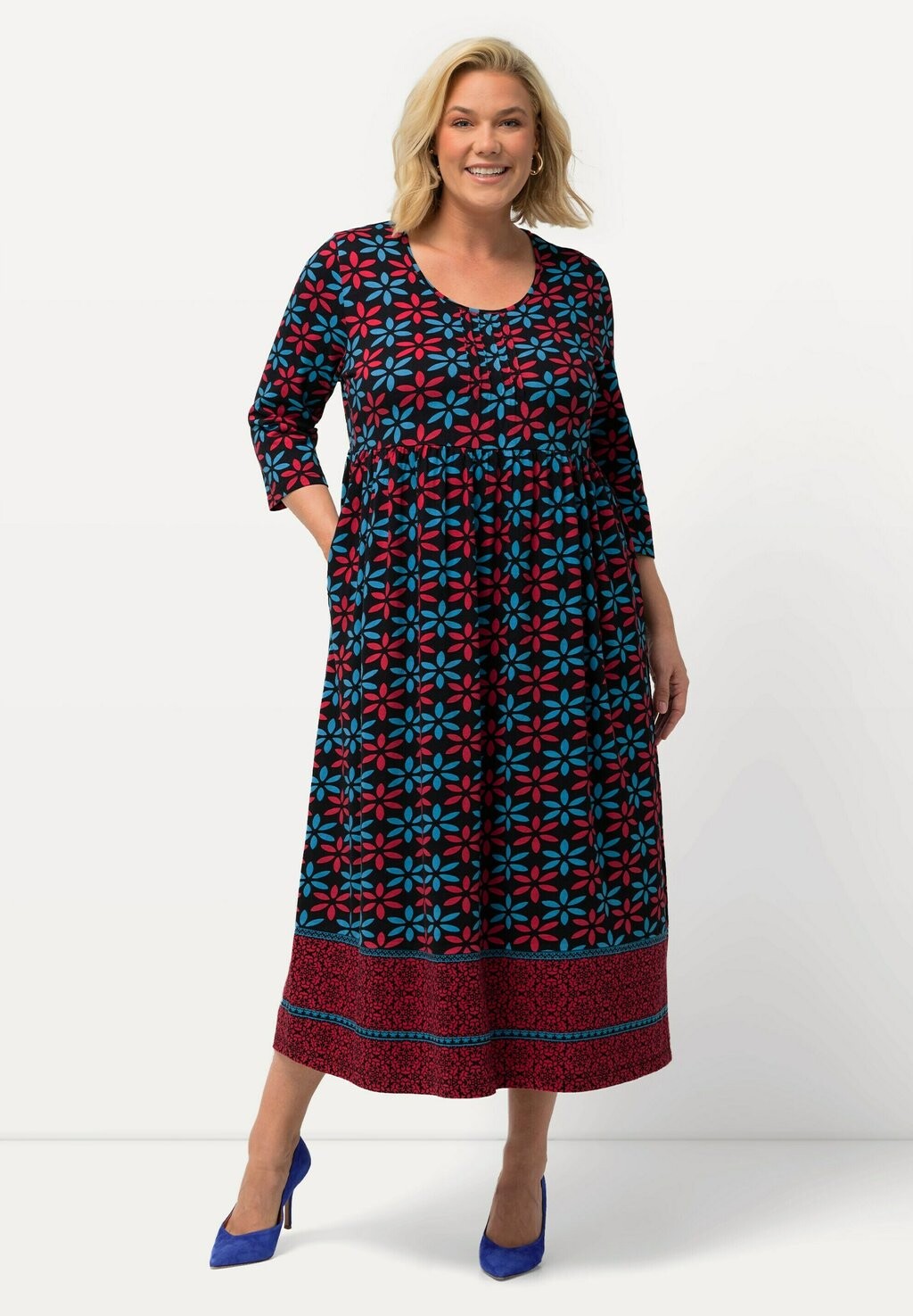 Платье из джерси Ulla Popken, темно-красный
Платье из джерси Ulla Popken, темно-красный