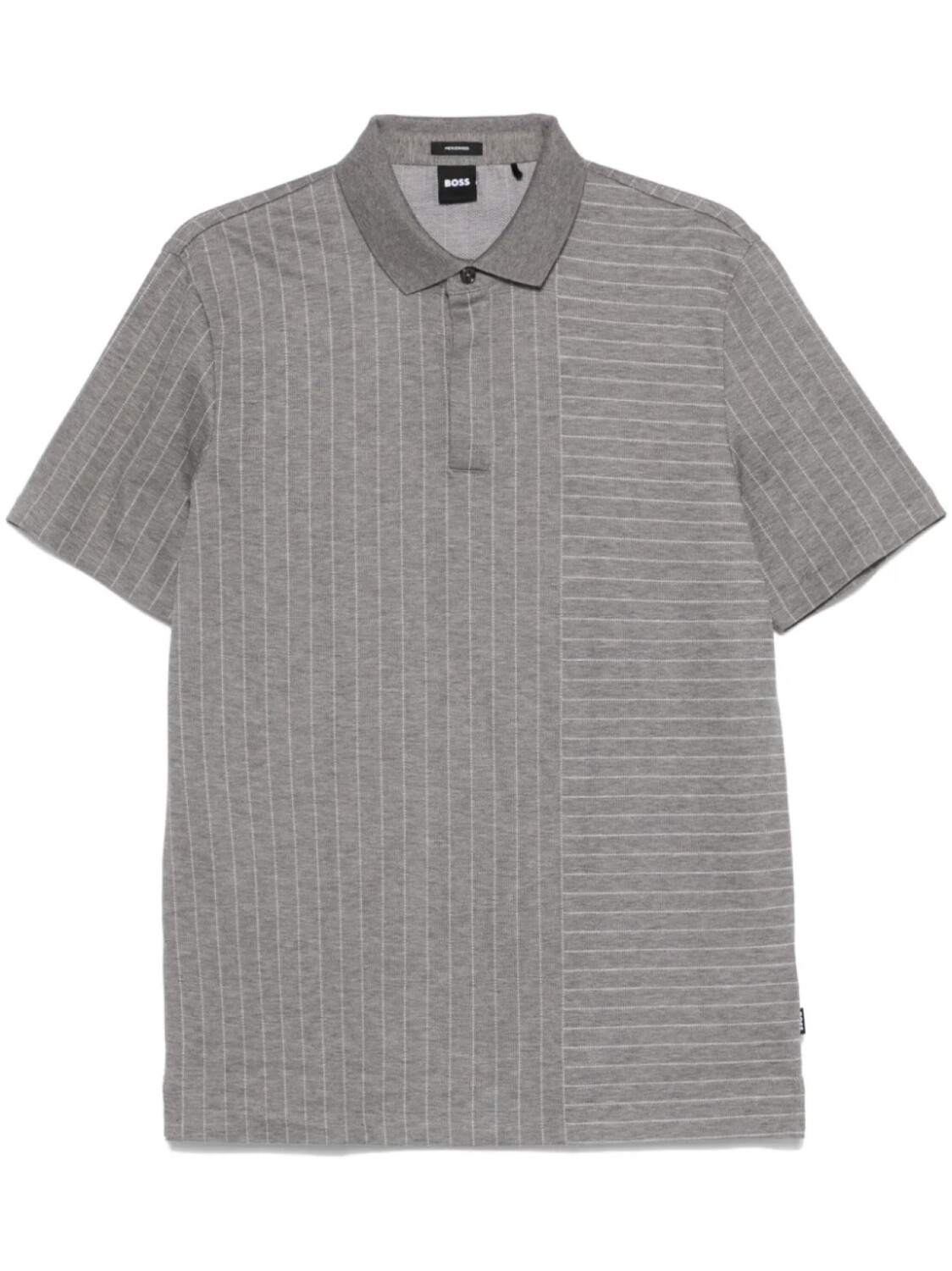 Рубашка-поло BOSS в смешанную полоску, серый
Рубашка-поло BOSS в смешанную полоску, серый
