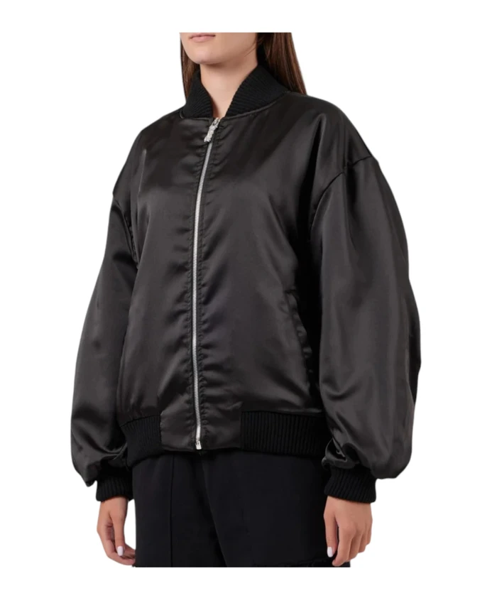 Женская хлопковая куртка-бомбер Disclaimer, черный
Женская хлопковая куртка-бомбер Disclaimer, черный