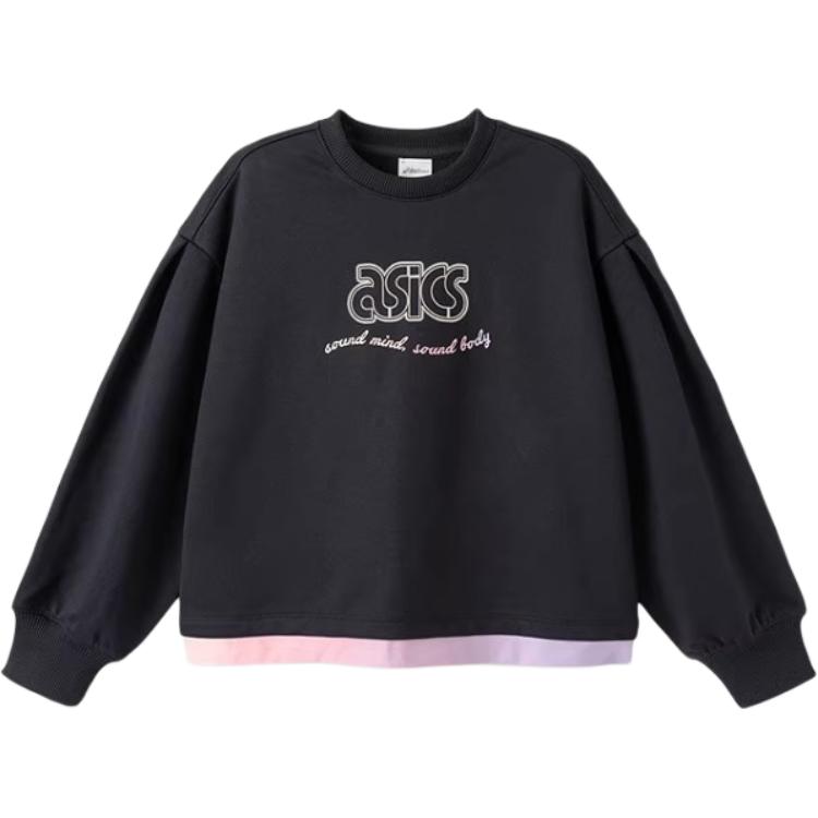 Толстовка с круглым вырезом для школьников ASICS, 9000 черный
Толстовка с круглым вырезом для школьников ASICS, 9000 черный