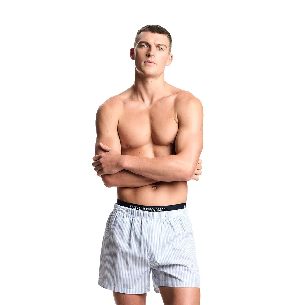 Боксеры Emporio Armani из окрашенной пряжи, белый
Боксеры Emporio Armani из окрашенной пряжи, белый