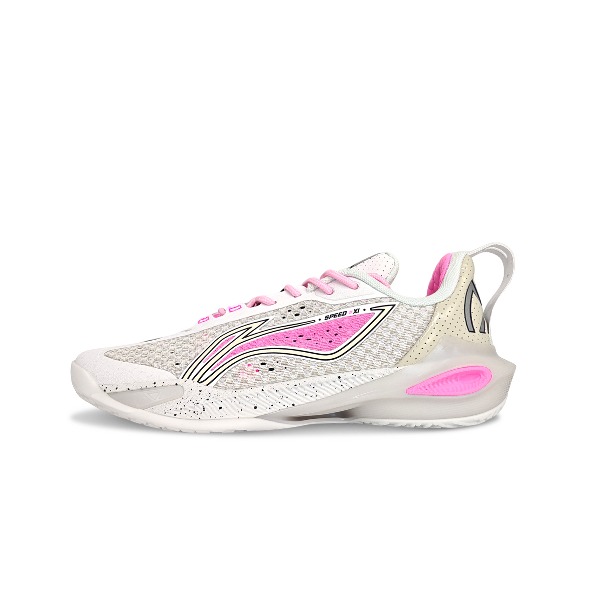 LINING Баскетбольные кроссовки Flash Strike 11 с амортизацией, противоскользящие и износостойкие, низкие, мужские, цвет белый/розовый
LINING Баскетбольные кроссовки Flash Strike 11 с амортизацией, противоскользящие и износостойкие, низкие, мужские, цвет белый/розовый