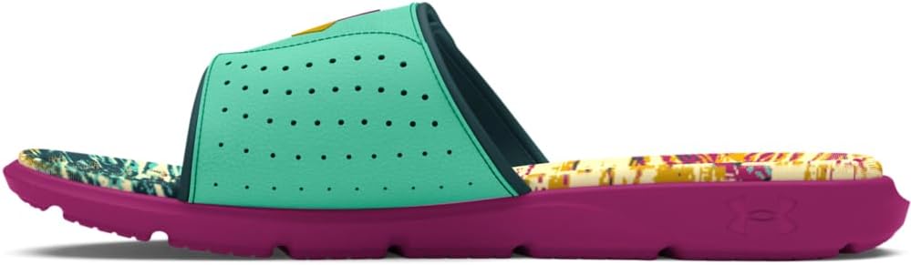 Under Armour мужские сланцы Ignite Pro Graphic, (302) Comet Green/Blackout Teal/Magenta Pop
Under Armour мужские сланцы Ignite Pro Graphic, (302) Comet Green/Blackout Teal/Magenta Pop