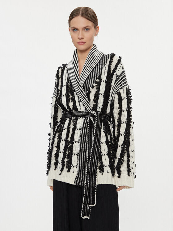 Кардиган стандартного кроя Twinset, экрю
Кардиган стандартного кроя Twinset, экрю