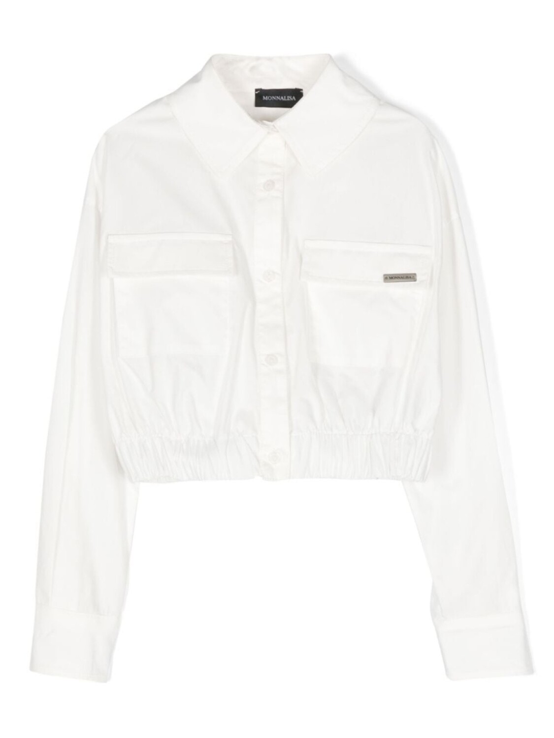 Monnalisa рубашка из поплина с логотипом, белый
Monnalisa рубашка из поплина с логотипом, белый