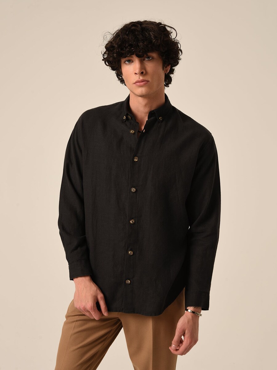 Рубашка обычного кроя на пуговицах Antioch, черный
Рубашка обычного кроя на пуговицах Antioch, черный