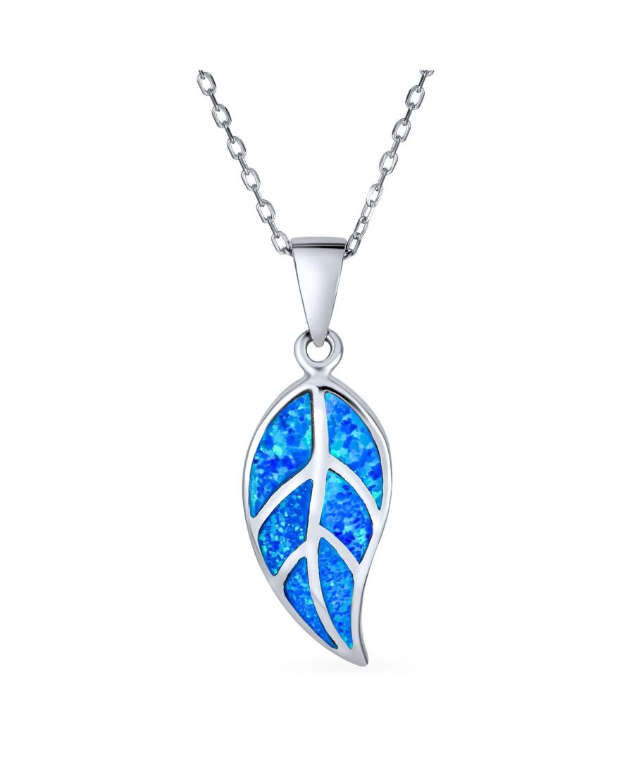 Подвеска в виде листа с синим огненным опалом из стерлингового серебра Bling Jewelry, Blue
Подвеска в виде листа с синим огненным опалом из стерлингового серебра Bling Jewelry, Blue