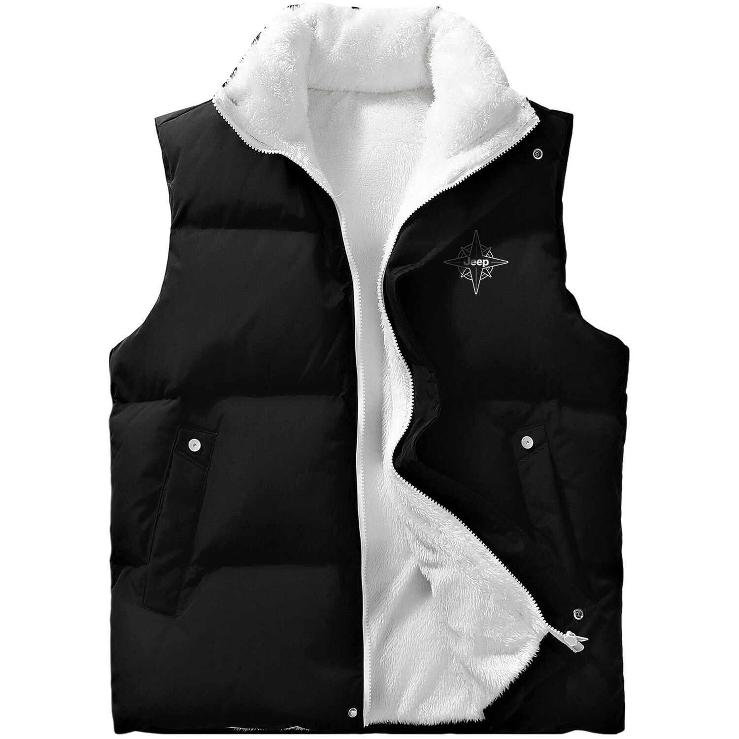 Жилет унисекс Jeep, черный
Жилет унисекс Jeep, черный