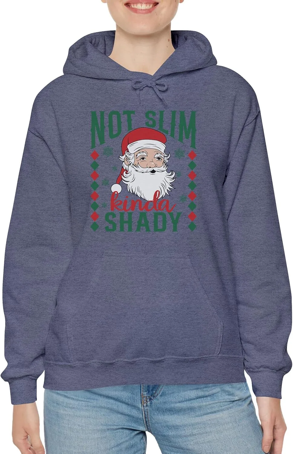 NACRE APPAREL Not Slim Kinda Shady рождественский худи
NACRE APPAREL Not Slim Kinda Shady рождественский худи