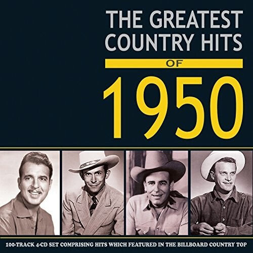 CD диск Greatest Country Hits of 1950 / Various: The Greatest Country Hits Of 1950
CD диск Greatest Country Hits of 1950 / Various: The Greatest Country Hits Of 1950