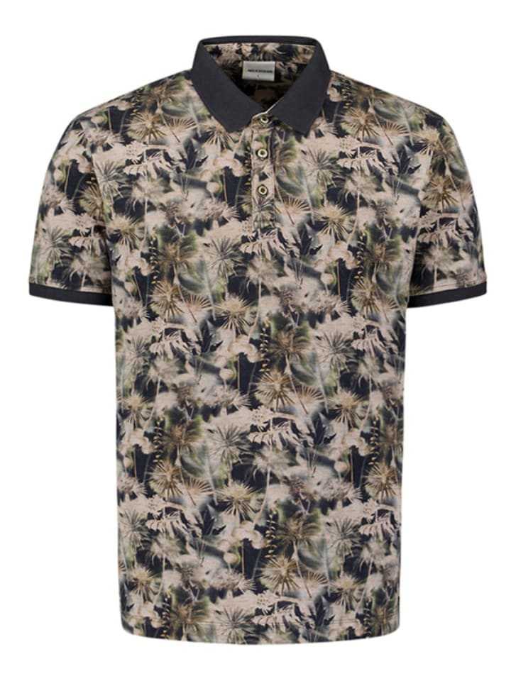 Рубашка-поло No Excess, черный/бежевый
Рубашка-поло No Excess, черный/бежевый