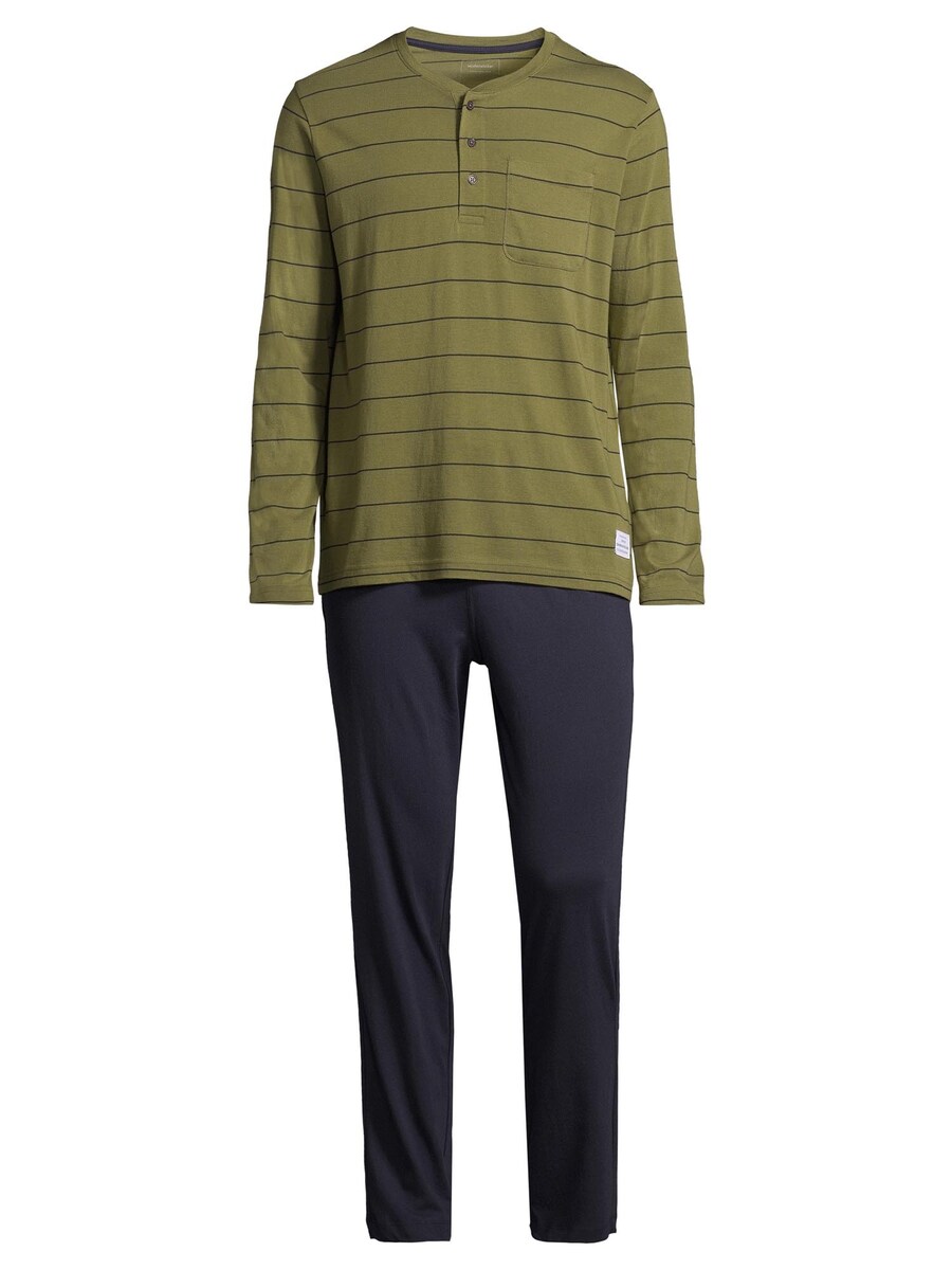 Длинная пижама SEIDENSTICKER Soft Knits, зеленый
Длинная пижама SEIDENSTICKER Soft Knits, зеленый