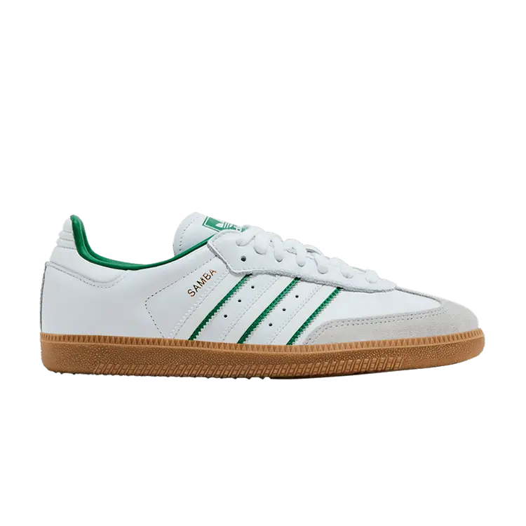 Кроссовки adidas Samba OG 'Cloud White Green', белый
Кроссовки adidas Samba OG 'Cloud White Green', белый