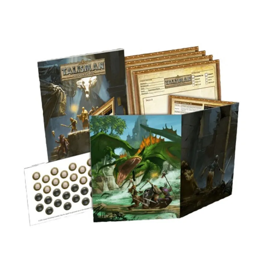 Talisman Adventures - GM Kit, Talisman Adventures, твердый переплет
Talisman Adventures - GM Kit, Talisman Adventures, твердый переплет