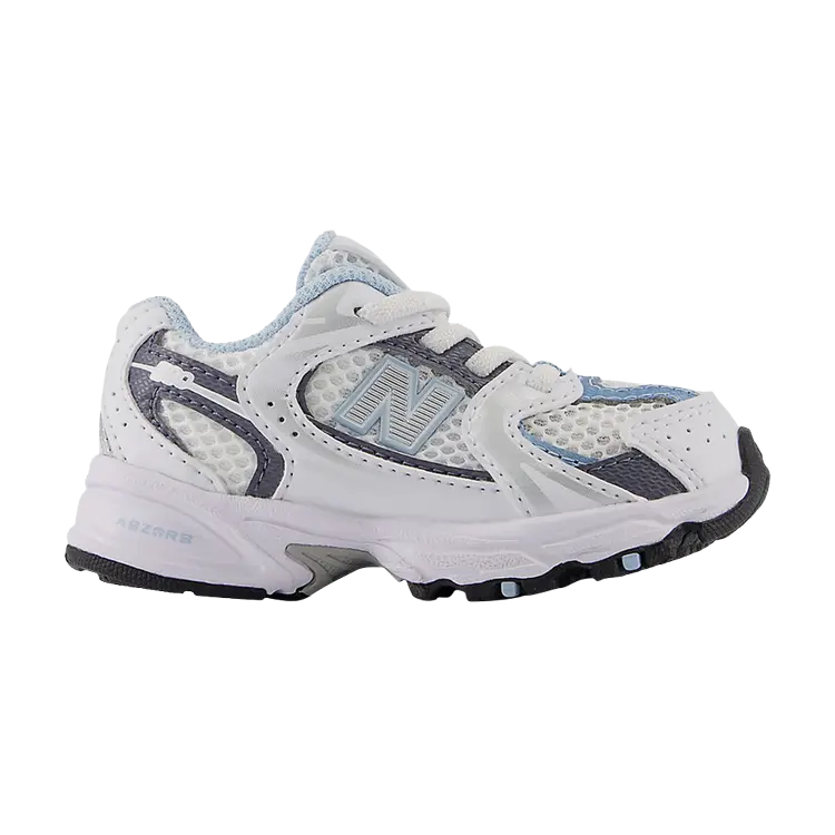 Кроссовки 530 Bungee Toddler, цвет White Light Chrome Blue
Кроссовки 530 Bungee Toddler, цвет White Light Chrome Blue