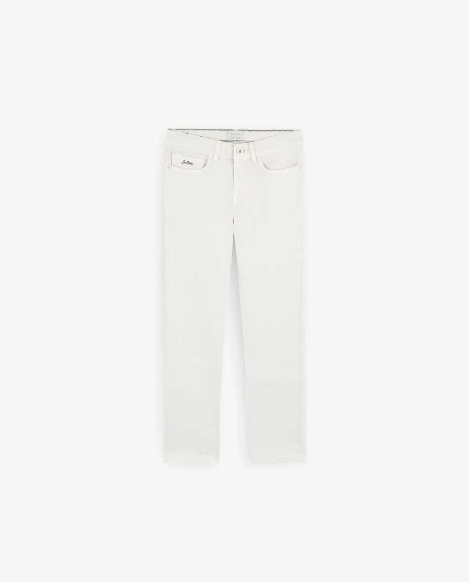 Слегка тянущиеся чиносы для мальчиков с застежкой на пуговицы и молнию Scalpers, серый 
Слегка тянущиеся чиносы для мальчиков с застежкой на пуговицы и молнию Scalpers, серый