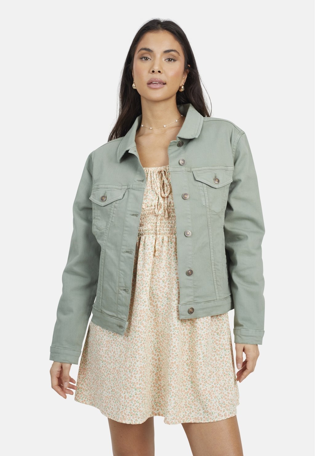 Джинсовая куртка Brave Soul, хаки
Джинсовая куртка Brave Soul, хаки