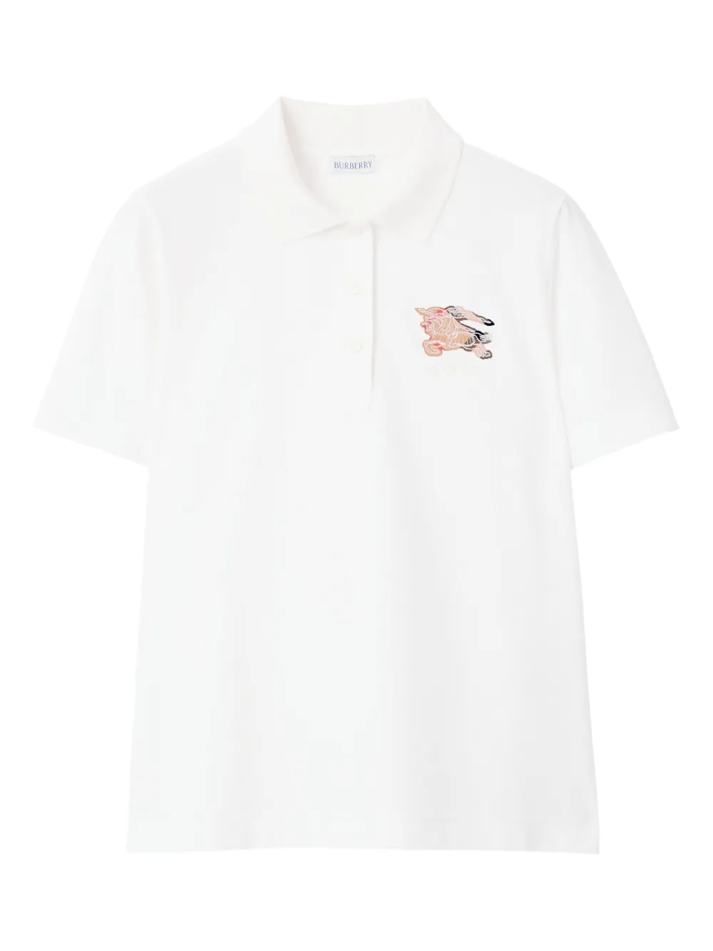 Рубашка-поло с вышитым логотипом BURBERRY, белый
Рубашка-поло с вышитым логотипом BURBERRY, белый