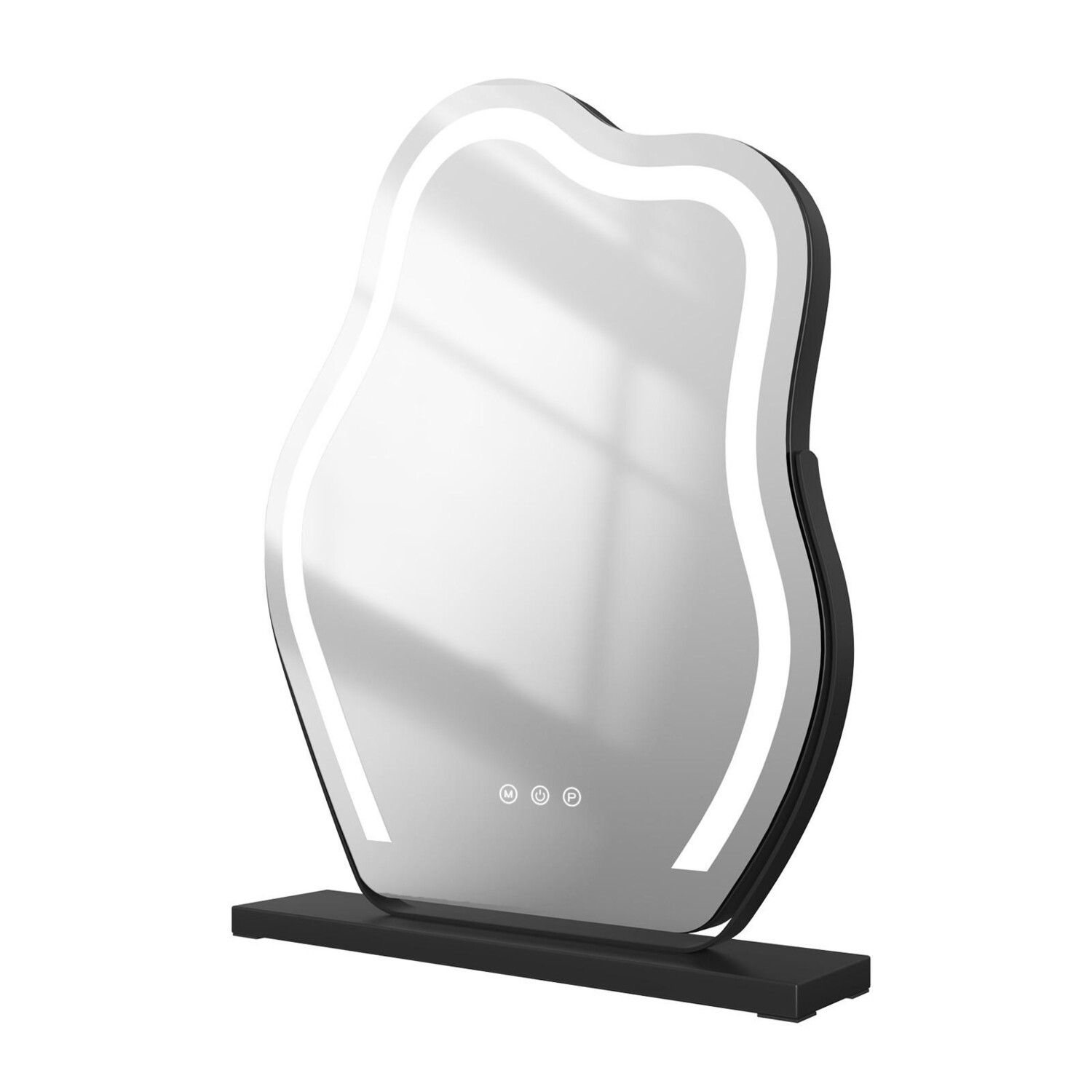 Зеркало косметическое прямоугольное с подсветкой Emke, черный
Зеркало косметическое прямоугольное с подсветкой Emke, черный