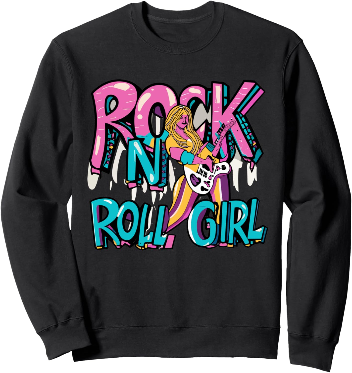 Толстовка в стиле ретро «Рок-н-ролльная девушка» с граффити, электрогитарой, черная Rock N Roll Girl Halloween Costumes
Толстовка в стиле ретро «Рок-н-ролльная девушка» с граффити, электрогитарой, черная Rock N Roll Girl Halloween Costumes