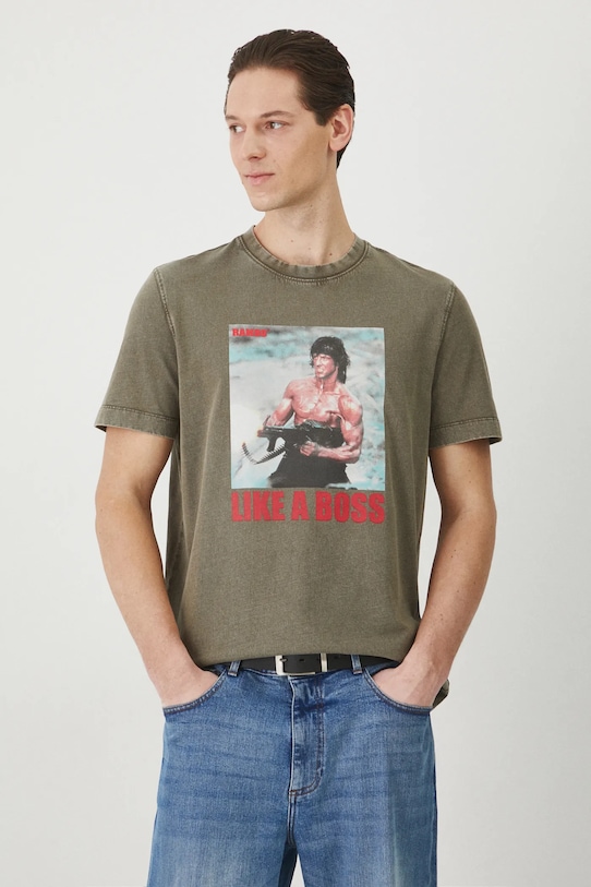 Хлопковая футболка Medicine, зеленый
Хлопковая футболка Medicine, зеленый