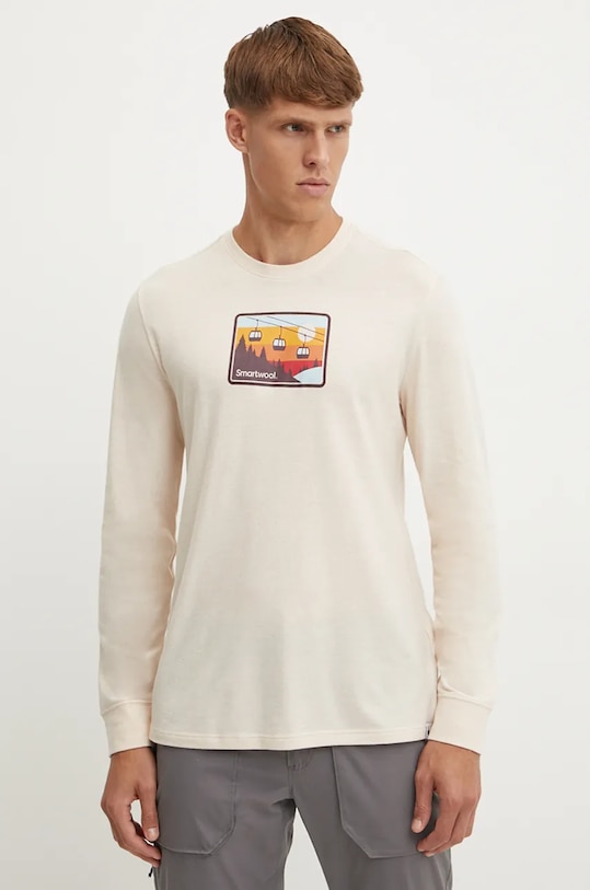 Спортивная футболка Gondola Ride Smartwool, бежевый
Спортивная футболка Gondola Ride Smartwool, бежевый