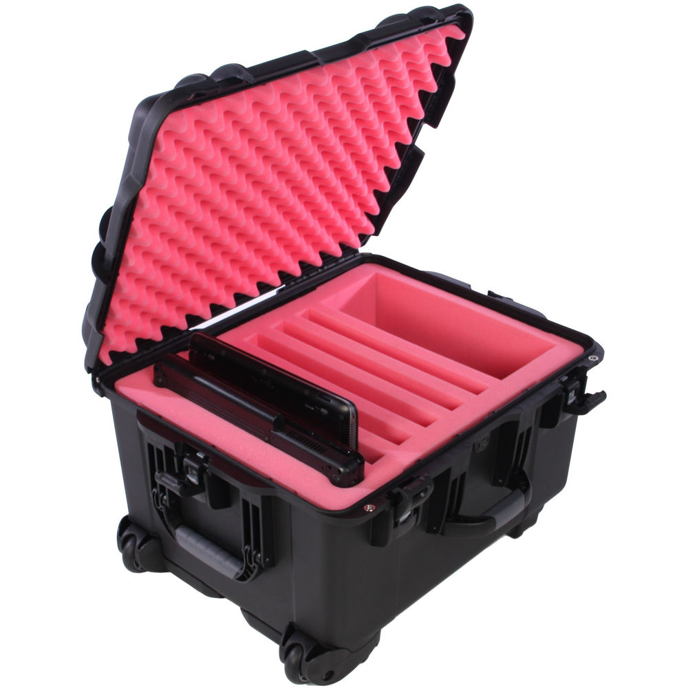 Сумка для ноутбука Turtle 760 на колесах для шести ноутбуков (черная)
Сумка для ноутбука Turtle 760 на колесах для шести ноутбуков (черная)