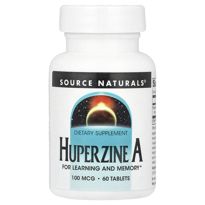 Source Naturals, Гуперзин A, 100 мкг, 60 таблеток
Source Naturals, Гуперзин A, 100 мкг, 60 таблеток