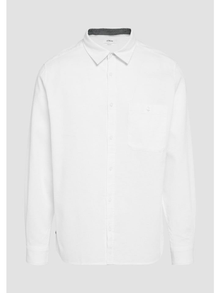 Рубашка в цвете 0100_белый s.Oliver
Рубашка в цвете 0100_белый s.Oliver