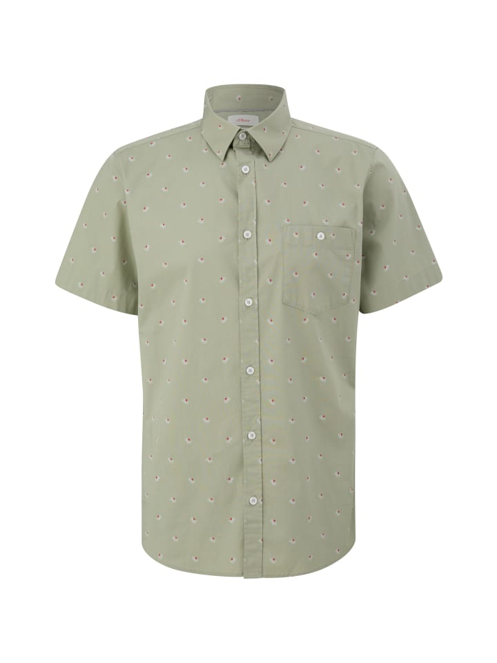 s.Oliver Рубашка цвета 78A6_еловой зелени
s.Oliver Рубашка цвета 78A6_еловой зелени