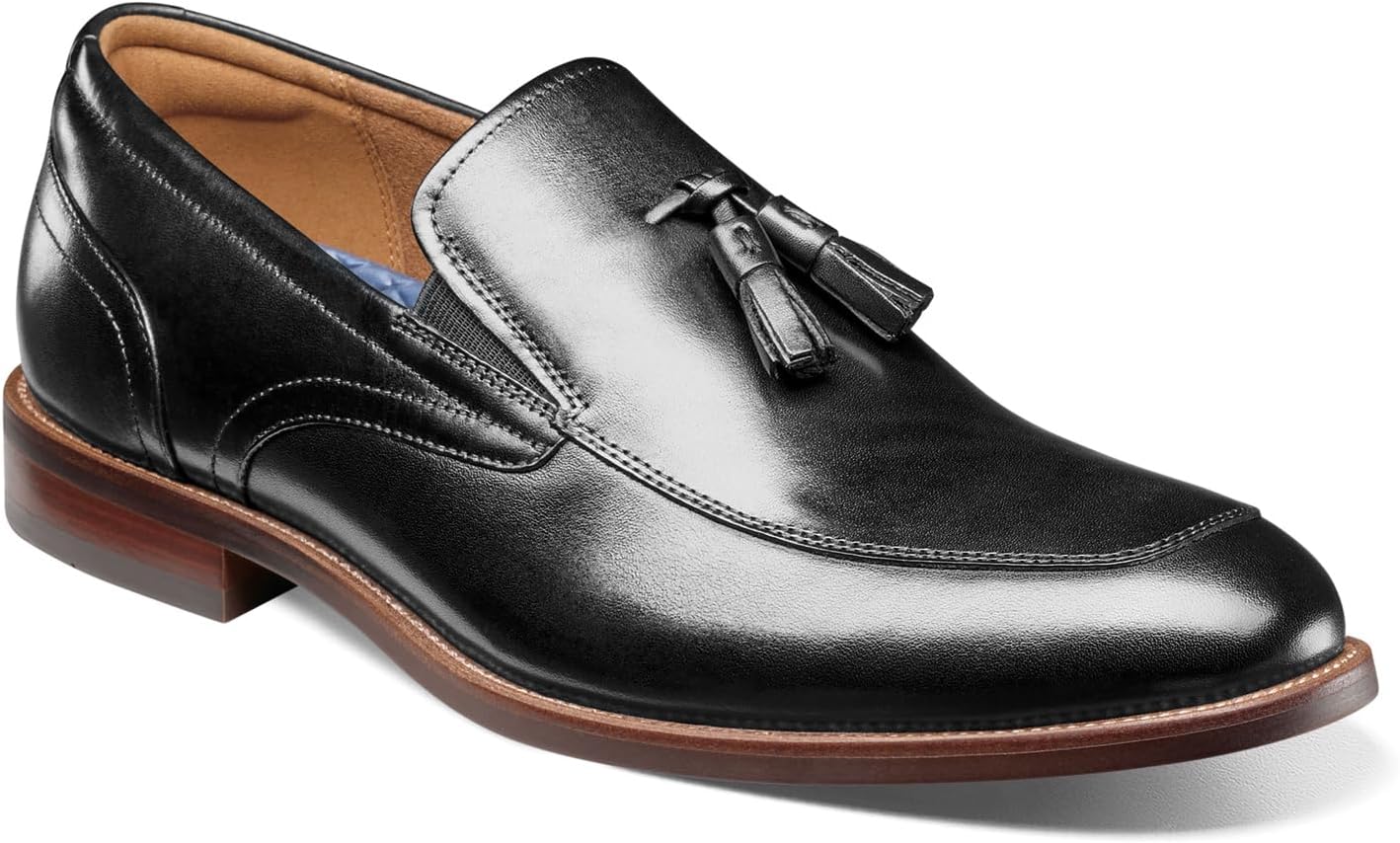 Мужские лоферы Florsheim, Rucci с кисточками и носком-мокасином, черный
Мужские лоферы Florsheim, Rucci с кисточками и носком-мокасином, черный