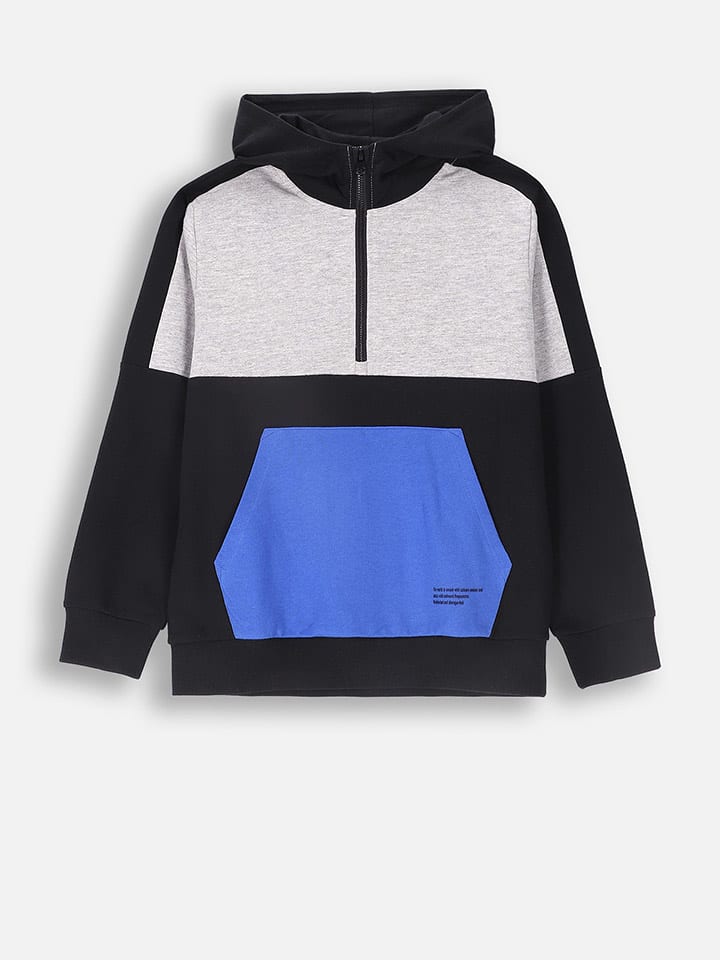 Coccodrillo Худи в черно-серо-синем цвете
Coccodrillo Худи в черно-серо-синем цвете