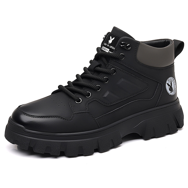 Playboy Черные короткие ботинки мартин, цвет Black
Playboy Черные короткие ботинки мартин, цвет Black